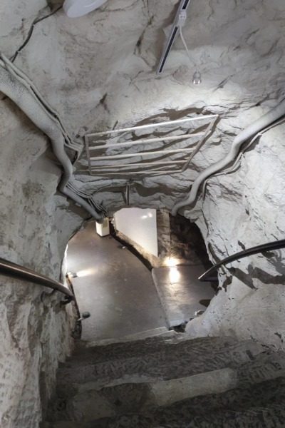 The air raid shelters on the Mountain City Trail in Chongqing.