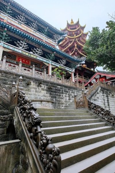 Baoshan Palace in Ciqikou Ancient Town, Chongqing.