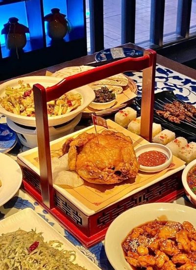 Gourd chicken is a renowned dish in Xi'an cuisine, famous for its crispy skin and tender, flavorful meat.