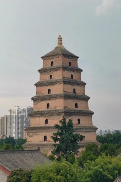 Great Wild Goose Pagoda in Xi'an