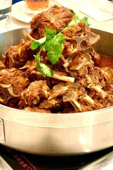 Lamb Spine Hot Pot