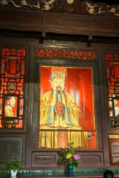 Liu Bei Hall at Chengdu Wu Hou Shrine, one of the Chengdu attractions.