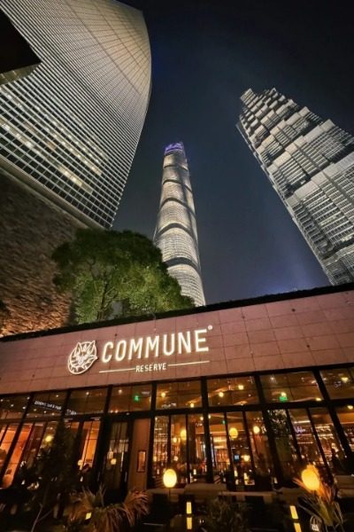 Popular Food Street in Shanghai: Lujiazui.