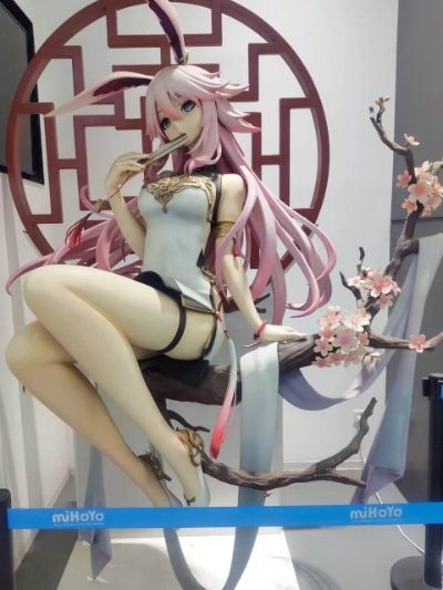 Anime figures inside Shanghai MiHoYo Network Technology Co., Ltd.