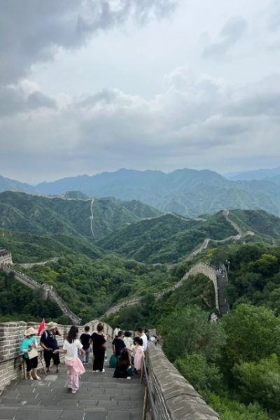 No. 8 North Tower is the highest watchtower on the Badaling Great Wall.