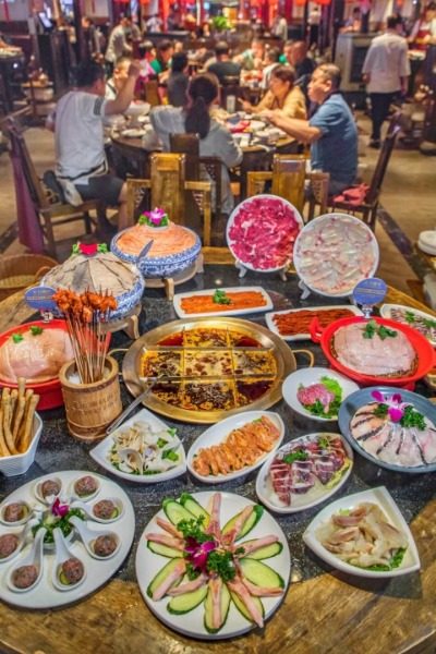 Zhou Shixiong Chongqing Hotpot offers authentic Chongqing cuisine.