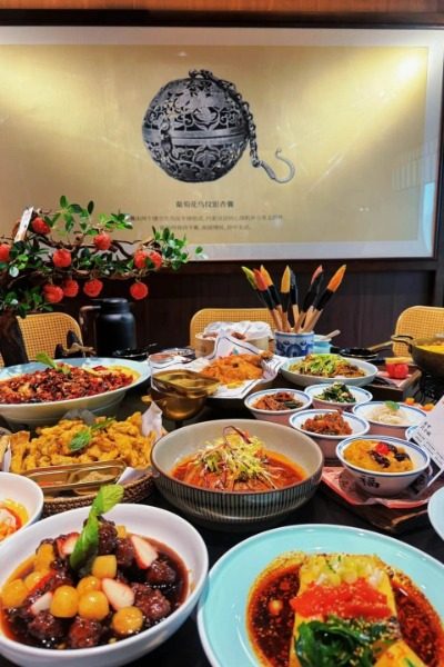 Xi'an delicacies at Chang'an Dapaidang Shaanxi History Museum Cultural Restaurant