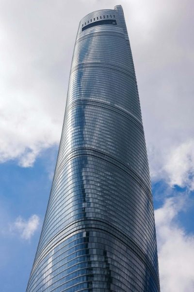 The Shanghai Tower in Lujiazui, Shanghai.