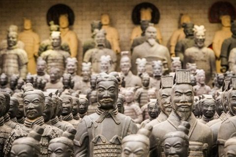 Small sculpture-Terracotta Warriors-Xi'an