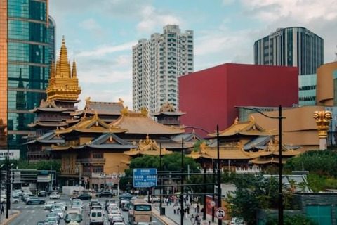 View-Jing'an Temple-Shanghai