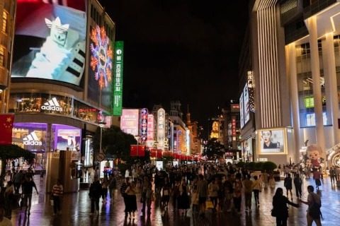 View-Nanjing Road-Shanghai